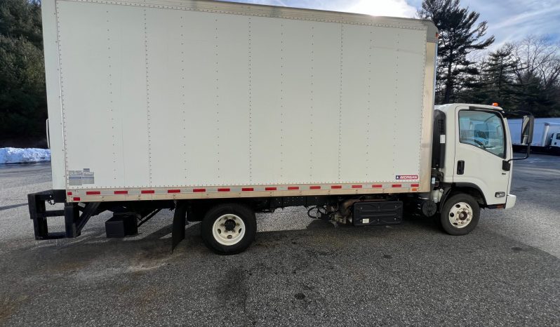 2019 Isuzu NPR HD 16 ft box truck with liftgate #9631 full